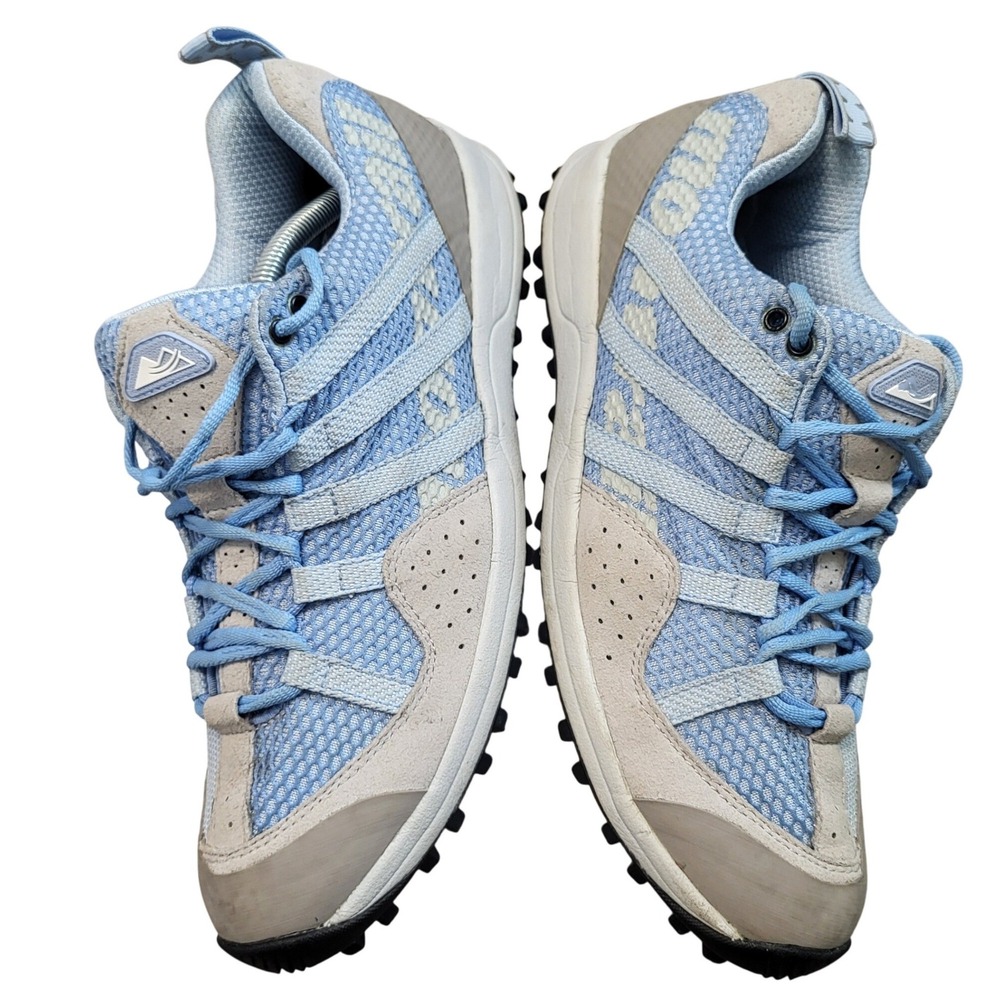 Montrail Columbia Highlander Womens 10 Blue Grey Trail Running Shoes Hiking